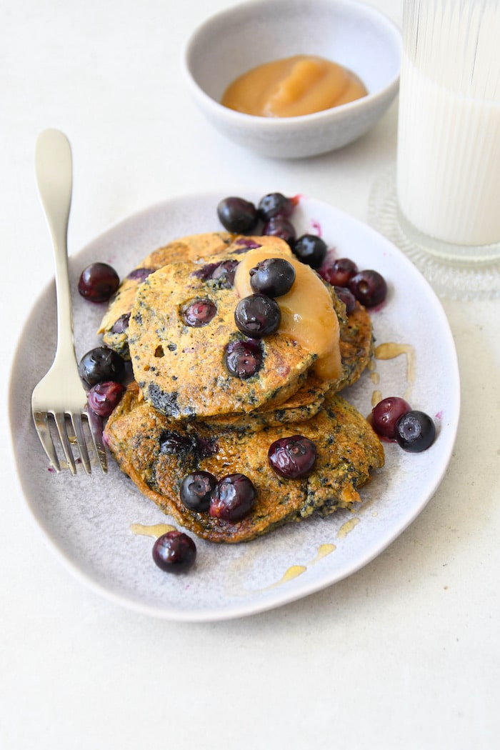 Blaubeer Pancakes