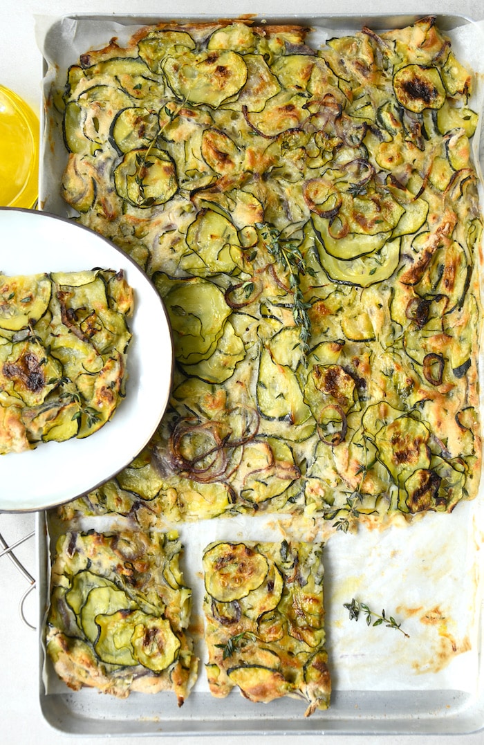 Zucchinikuchen vom Blech