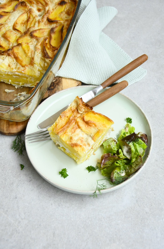 Cremiges Kartoffelgratin